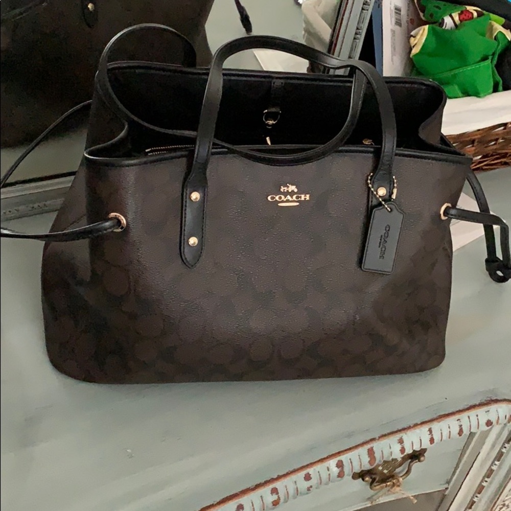 Coach tote bag good condition